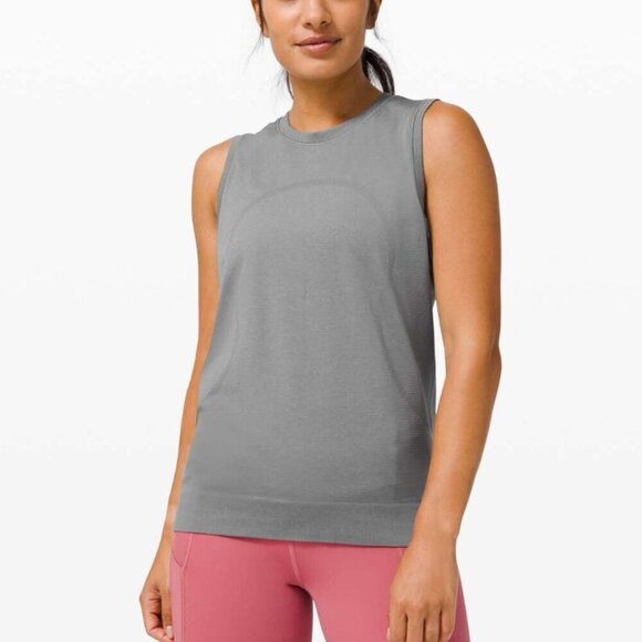 Lululemon Swiftly Breathe Muscle Tank Slate / Slate - Picture 1 of 1